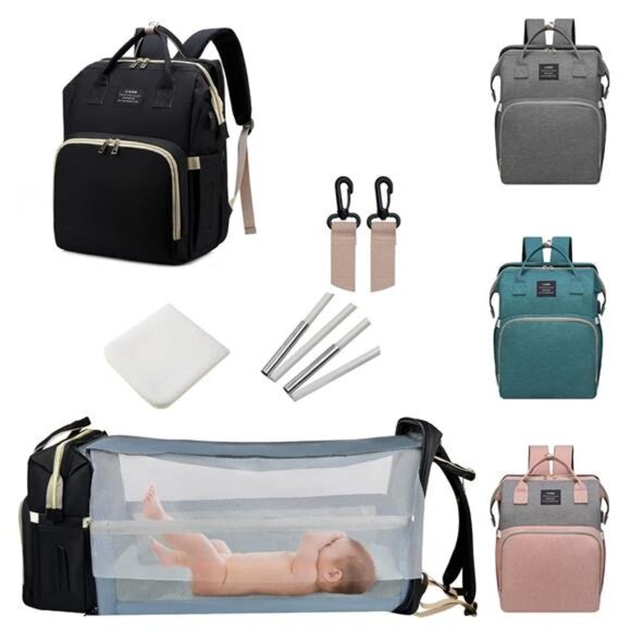 Diaper Bag with Changing Station,Diaper Bag Backpack,7 in 1 Travel Diaper Bag main image 7